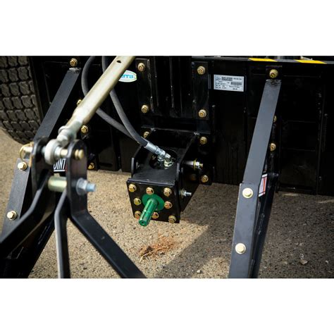 eterra skid steer 3-point hitch adapter with pto low flow|skid steer adapter.